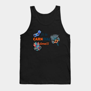 mardi gras carnival time Tank Top